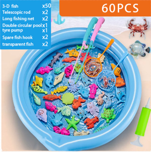 Magnetic fishing toys - game, set