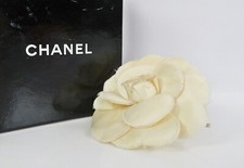 Authentic CHANEL White Fabric
