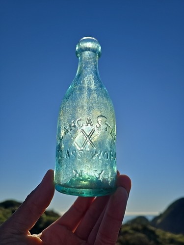 1860s handblown new york - handblown, blob