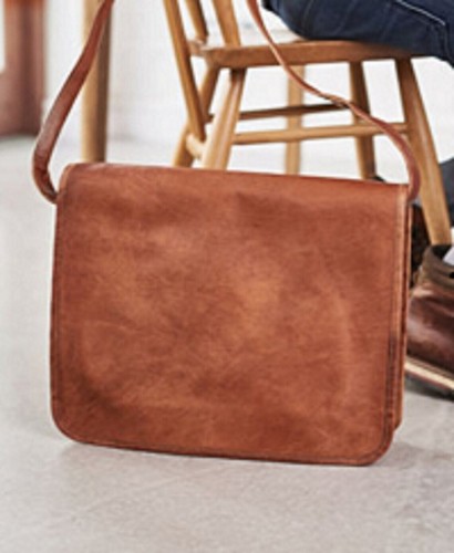 Men satchel leather - men's,