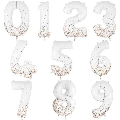 Inch number balloons - 34,