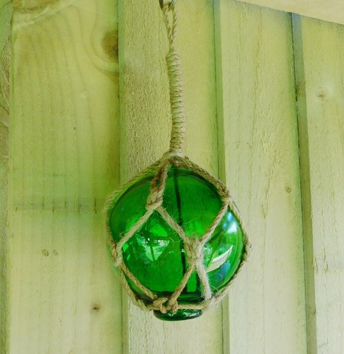 Glass float nautical - glass, sea