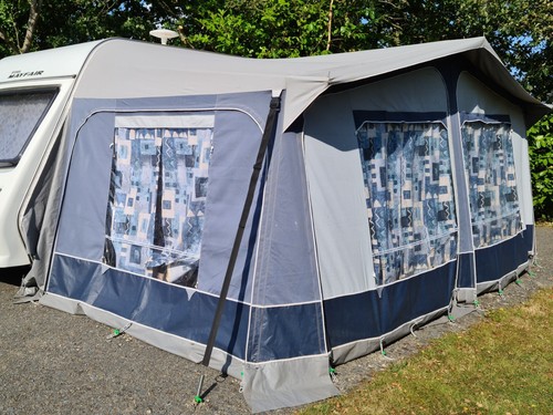 Caravan awning - caravan,