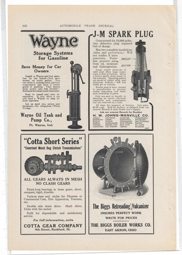 1913 wayne oil - and, pump
