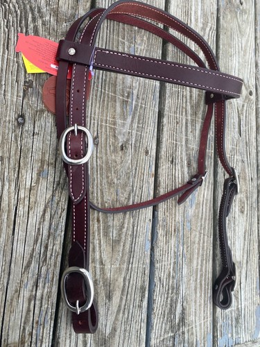 Stitched burgundy leather - ,
