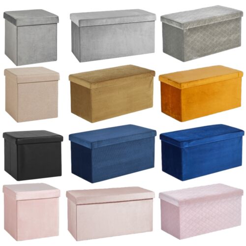 Folding ottoman chest solid - folding,