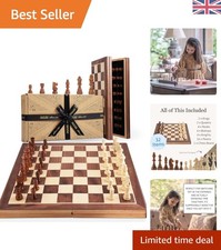 Elegant 15-Inch Chess Board