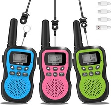 Kids Walkie Talkies 3 Pack