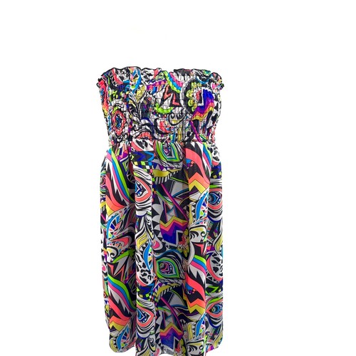 Festival strapless mini dress - strapless,