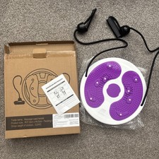 NEW Waist Twister Disc, Ab Toning Board with Foot Massage, Core & Waist Trainer 