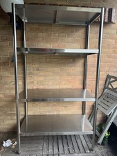 Professional Kitchen Steel Shelving Unit - Great Condition Very Durable