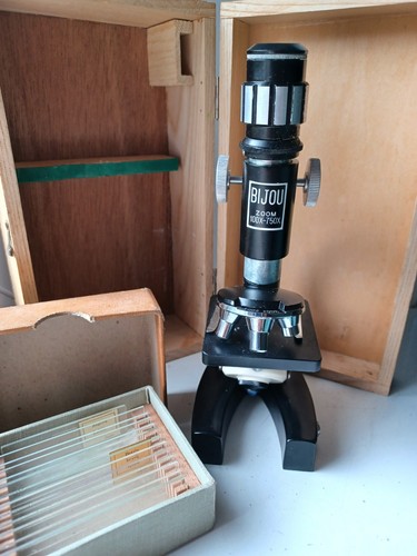 Vintage microscope made - , by