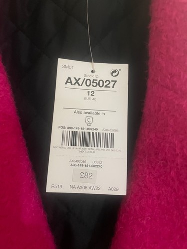 Womens coat size next - size,