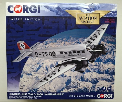 Corgi aa36909 junkers - junkers, ju