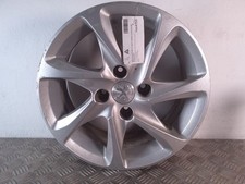 2015 PEUGEOT 208 15" INCH 7 SPOKE 4 STUDS ALLOY WHEEL 6JX15 9673773577