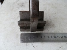 Vee block with clamp 70 x 45 x 45 mm high with 33 and 25 mm wide vees