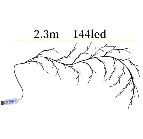 Led willow vine lights - led,