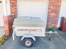Erde trailer 122 with hardtop
