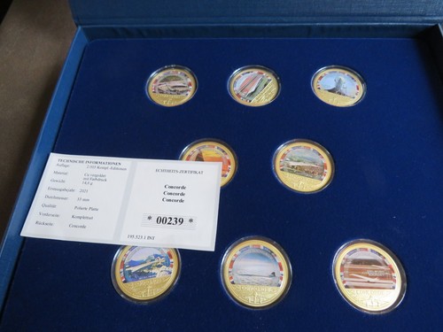 Concorde coin collection - 8,