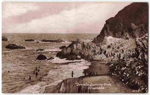 Ilfracombe tunnels bathing - tunnels,