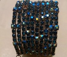 Traditional Gold plated  bracelet hath panja Indian Pakistani jewellery bridal 