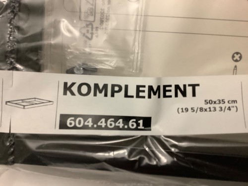 Ikea komplement clothes rail - ikea,
