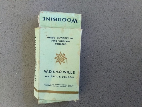 Vintage woodbine cigarette - woodbine,