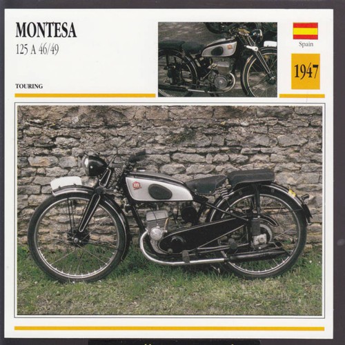 1947 montesa 125cc 49 - montesa,