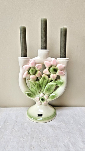 Swedish ceramic candelabra - , by