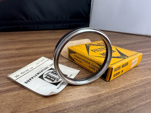 1960s vintage bdb filter - vintage,