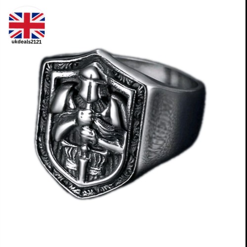 Mens crusader knight signet - mens,