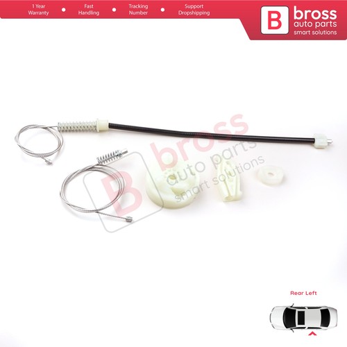 Window regulator kit rear left - window,