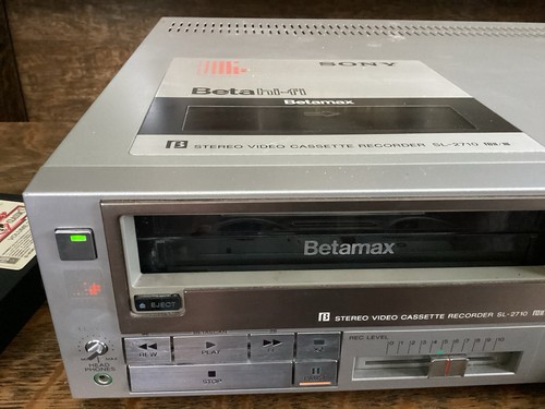 Sony betamax 2710 stereo - sony,