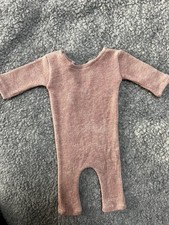 Newborn Photography Props Romper Baby Girl Pink Outfits