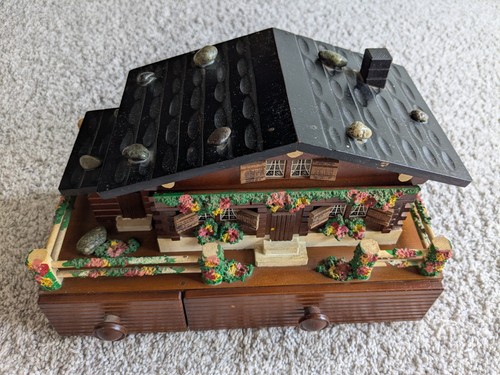 Vintage japan wood swiss - japan,
