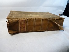 HUGE RARE ANTIQUE HOLY BIBLE
