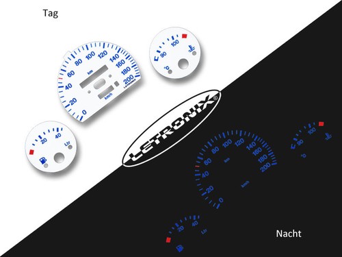 Dash speedo plate - el-dash,