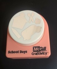 McGill Craftivity Craft School Days Punch Confetti Cut Paper Card Die Cut 