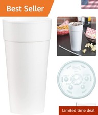 Elegant Disposable 24 Oz White