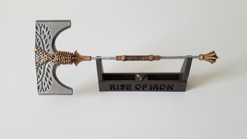 Large rise iron axe destiny - of,