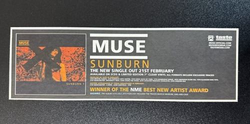 Muse sunburn 2000 - |, magazine