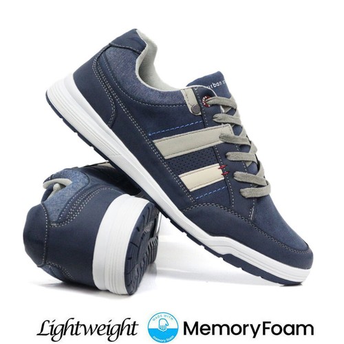 Mens memory foam trainers - mens,