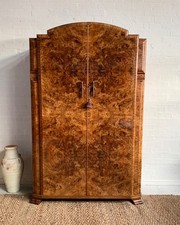Art Deco Walnut Veneered