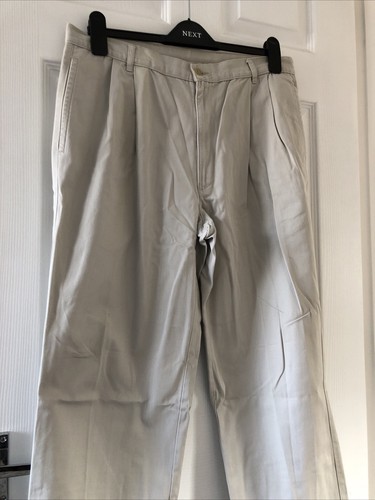 Mens stone chino trousers - chino,