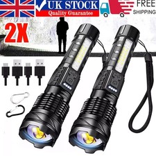 2Pcs Super Bright Flashlight