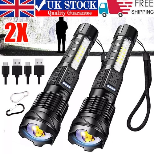 2pcs super bright flashlight - 2pcs,