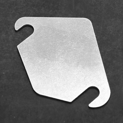 Egr valve blank - plate, for