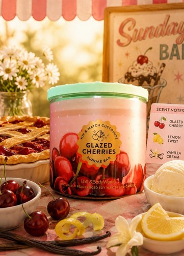 Glazed cherries bath body - glazed,