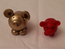 Pig Ornaments x2