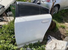 TOYOTA AVENSIS REAR DOOR LEFT PASSENGER SIDE IN WHITE SALOON T270 MK3 2016